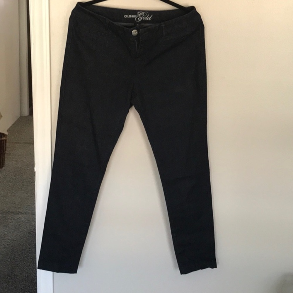Celebrity Pink DARK Navy Skinny Jeans